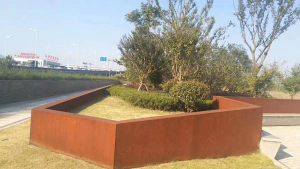 峨蔓镇耐候钢挡土墙